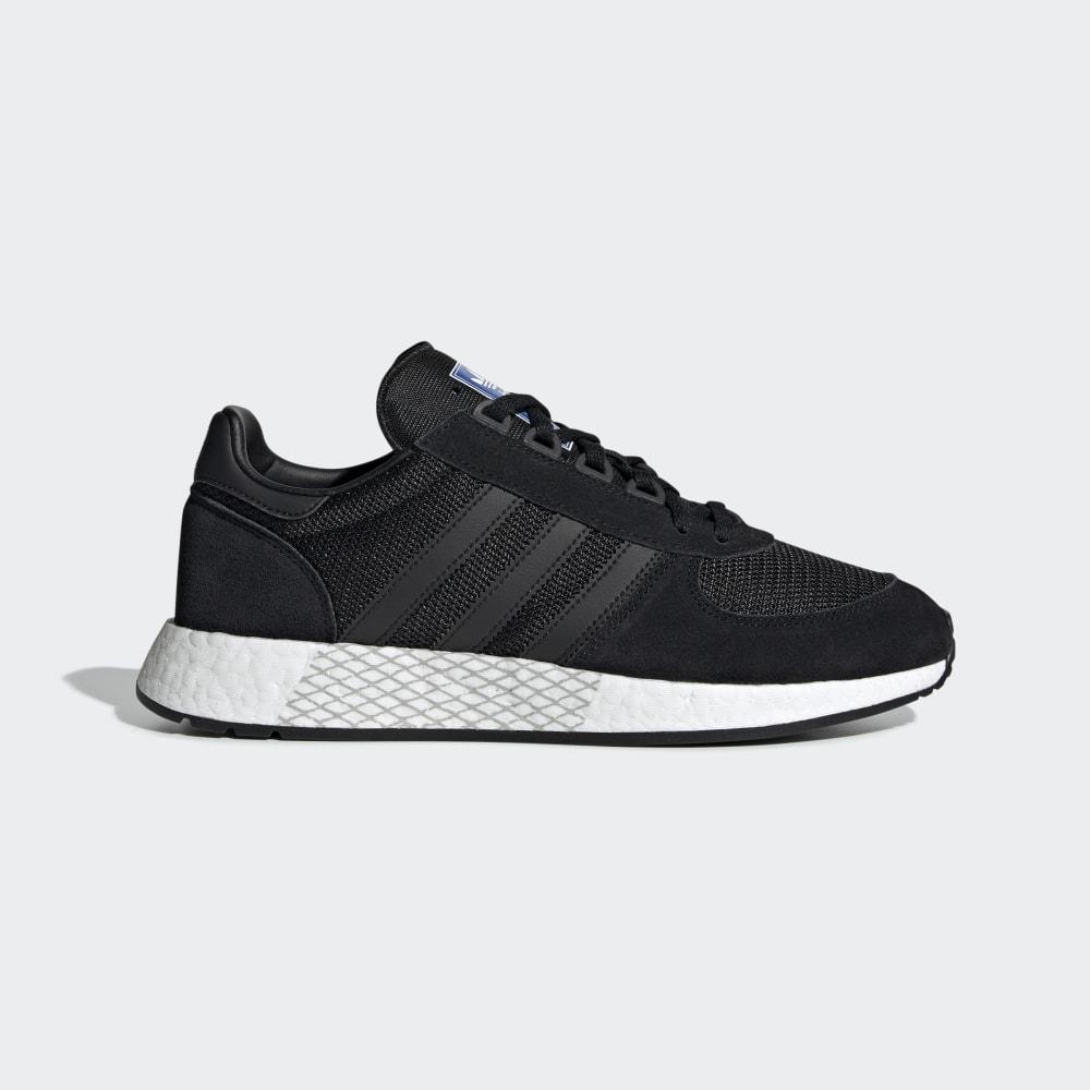 Adidas Women's Marathon Tech Originals Shoes Black/White Ireland G27463